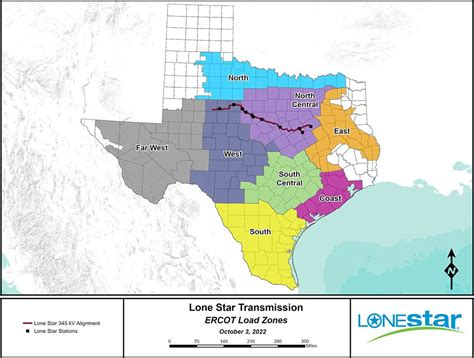 ercot load zones map.